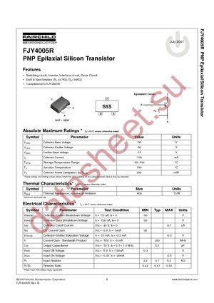 FJY4005R datasheet  